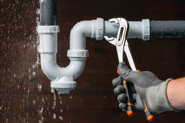 Professional Water Line Repair technician working in Salem, MI